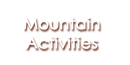 Mountain Activities